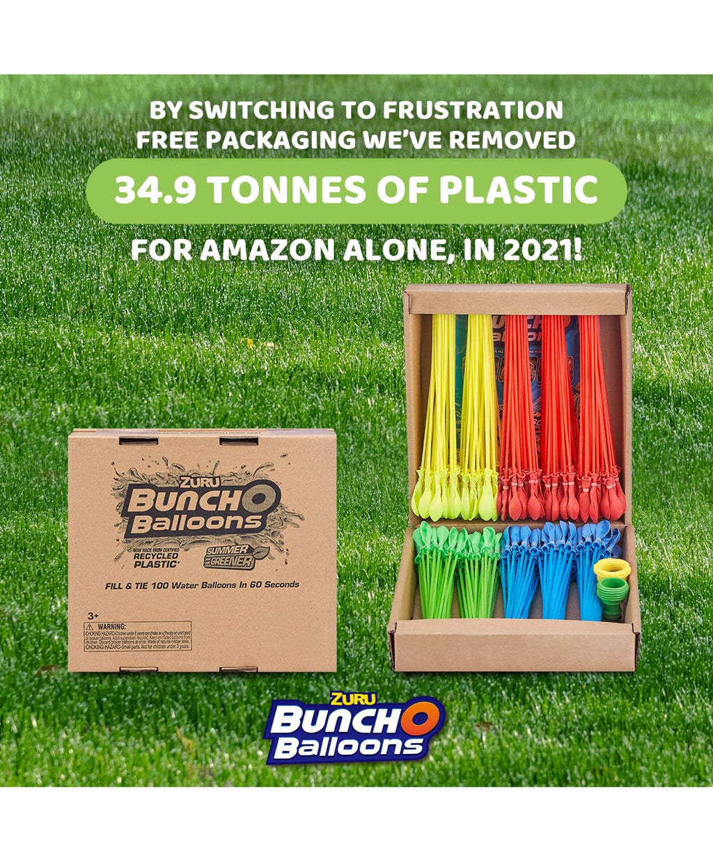 Bunch O Balloons Rapid-Filling Self-Sealing Bunches of Balloons Set - Value Set (DDY1004-4)