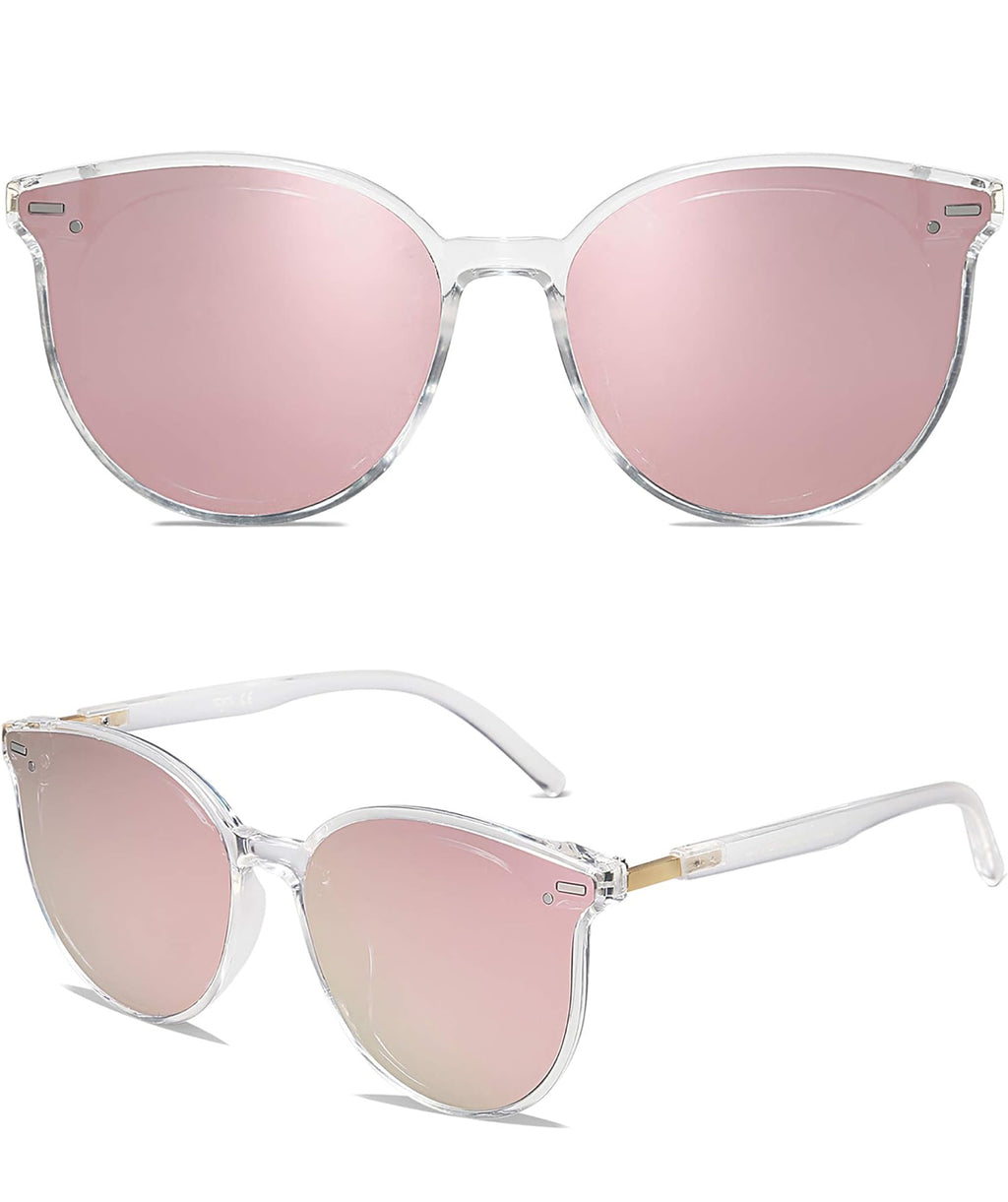 SOJOS designer Sunglasses Womens Trendy 2025 Classic Round Retro Vintage Shades Large Frame Sunnies SJ2067