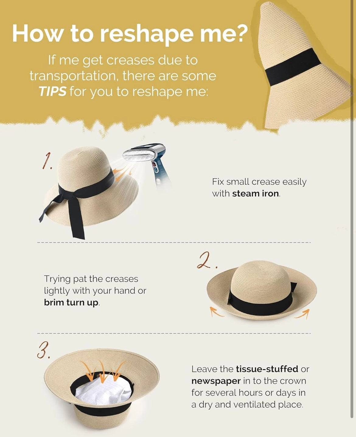 FURTALK Womens Beach Sun Straw Hat UV UPF 80+ Travel Foldable Brim Summer UV Hat! Special gift with orders over $100